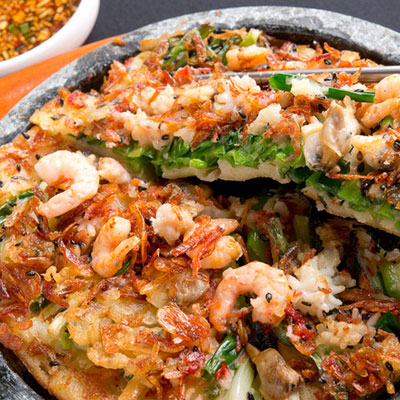  石焼き海鮮チヂミ
